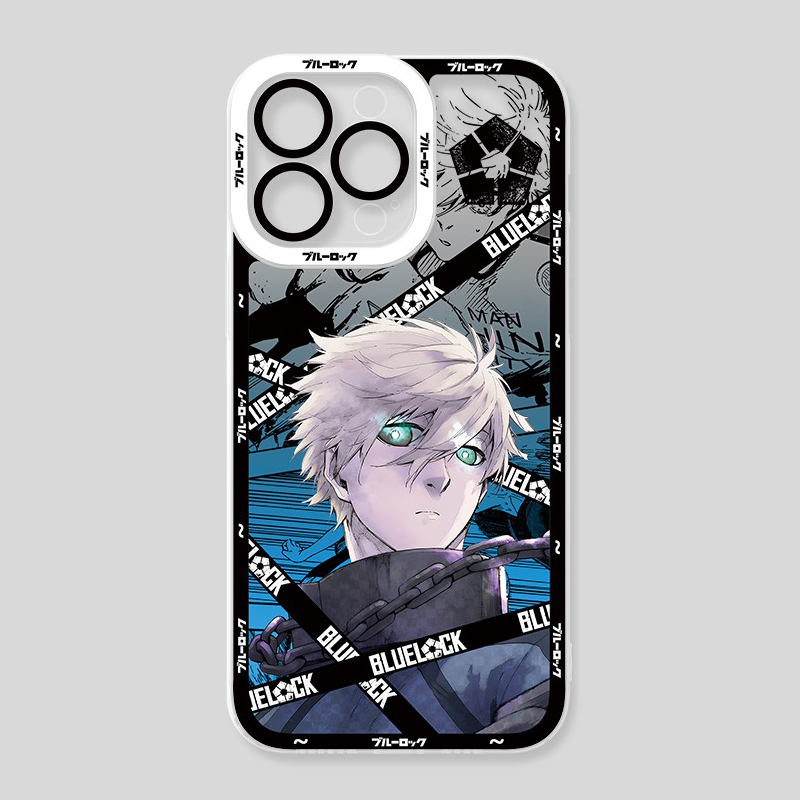 藍色監獄天使眼透明防摔軟殼