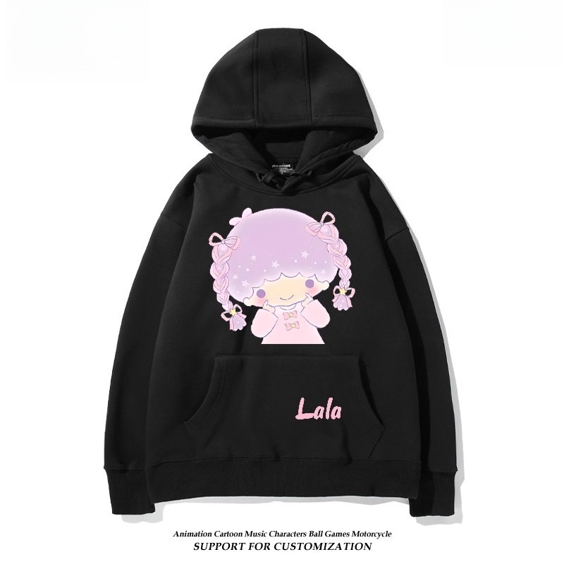 雙子星little twinstars新款 親子情侶男女連帽衛衣