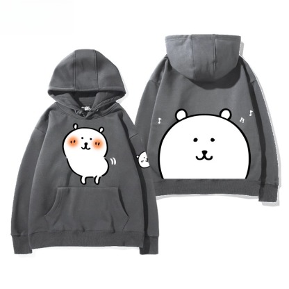 自嘲熊 聯名衛衣2025秋冬新款 親子情侶裝連帽衛衣