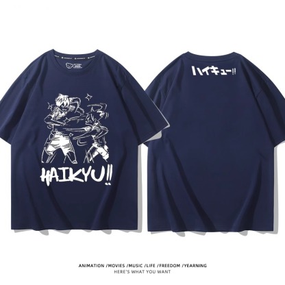 排球少年 2024親子情侶男女同款 純棉T恤