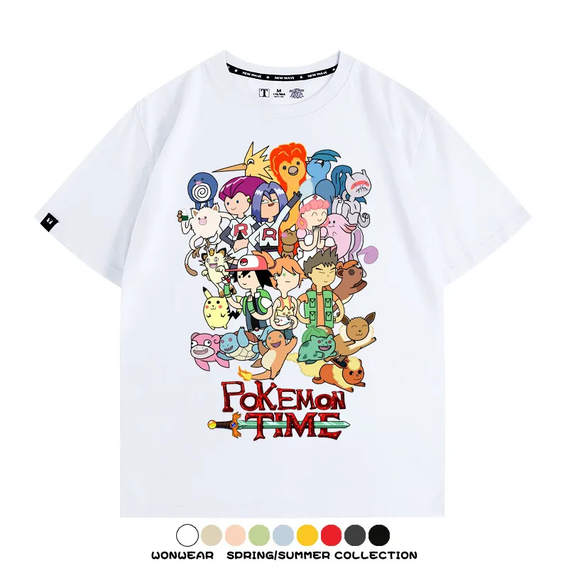 【特價商品！！】精靈寶可夢 2025親子情侶男女同款 短T【折扣買兩件第三件全減免！買二送一 ！買五送二！兩件起送】