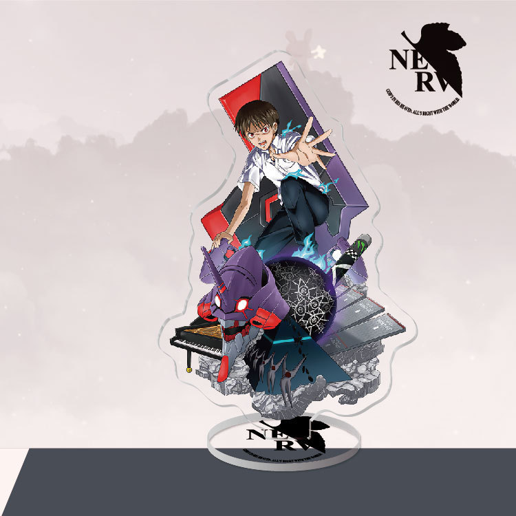 福音EVA綾波麗立牌動漫周邊亞克力鑰匙扣明日香真希波碇真嗣渚薰掛飾【單買三件起送】