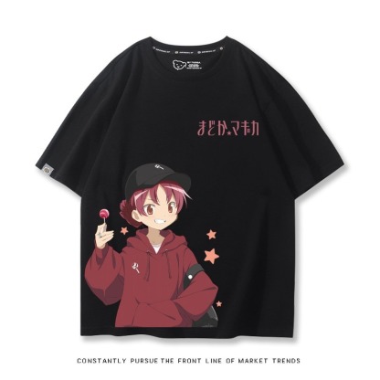 魔法少女小圓周邊 印花短袖T恤