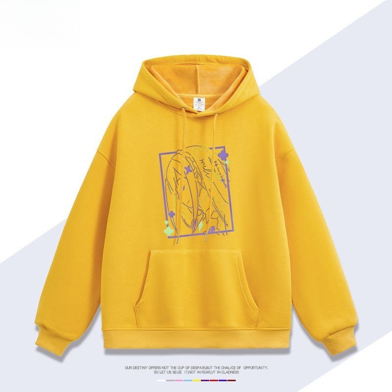 Re:Zero 聯名衛衣秋冬新款親子情侶裝連帽衛衣