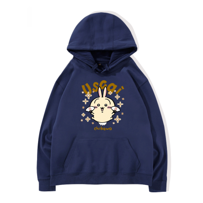 Chiikawa新款 親子情侶男女款連帽衛衣