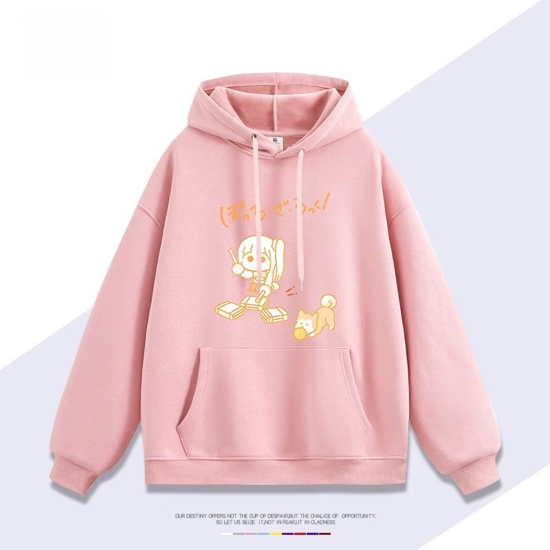 孤獨搖滾 聯名衛衣2025秋冬新款親子情侶裝連帽衛衣