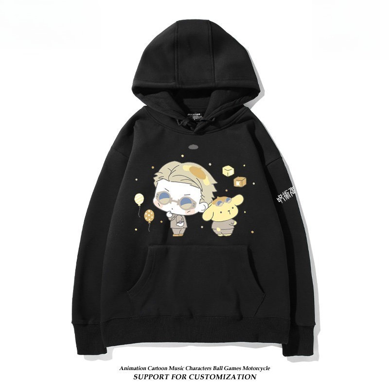 咒術迴戰 聯名衛衣2026秋冬新款親子情侶裝連帽衛衣