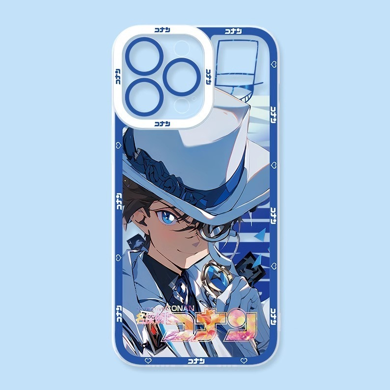 蘋果 系列名偵探柯南天使眼透明防摔軟殼