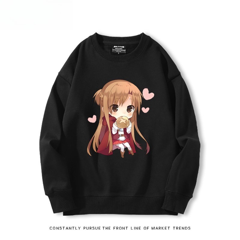 刀劍神域 聯名親子情侶裝 圓領長袖