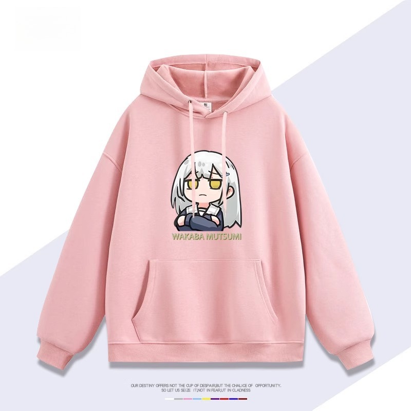 Ave Mujica 若葉睦 聯名衛衣2025秋冬新款 親子情侶裝連帽衛衣