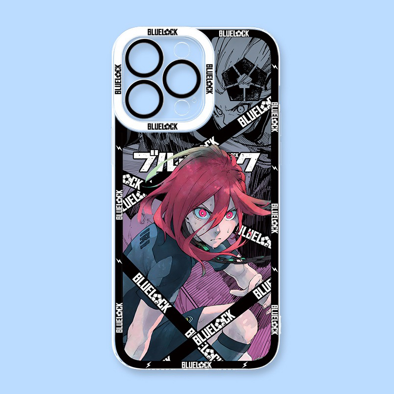 藍色監獄天使眼透明防摔軟殼