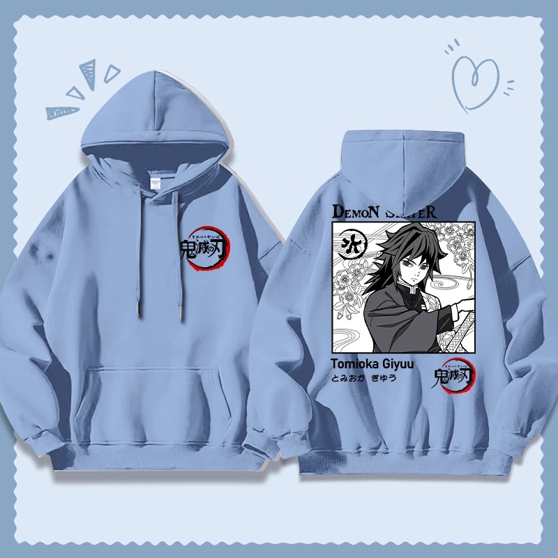 鬼滅之刃 聯名衛衣2025秋冬新款寬鬆連帽衛衣