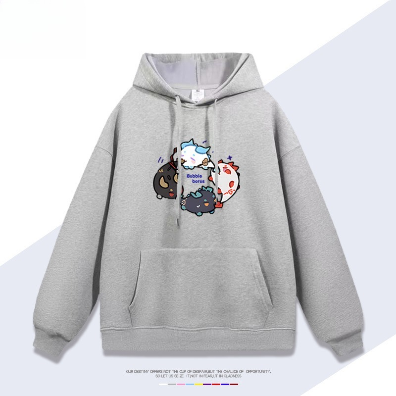 明日方舟龍泡泡新款 親子情侶男女連帽衛衣