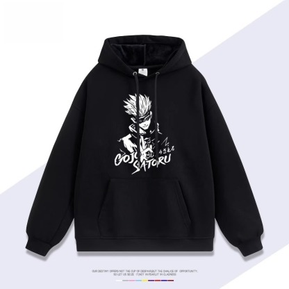 咒術回戰五條悟 2025秋冬新款親子情侶裝連帽衛衣