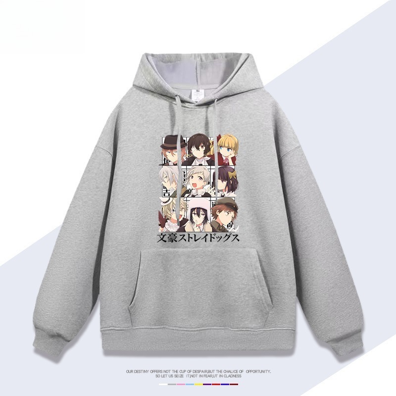 文豪野犬新款 親子情侶男女連帽衛衣