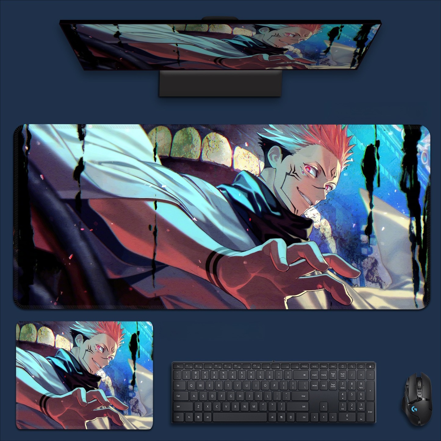  咒術迴戰 主題桌墊 布質滑鼠墊