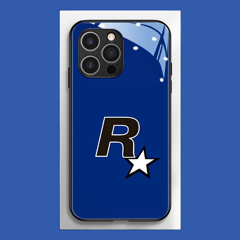 r星潮牌新款高清全包防摔玻璃殼