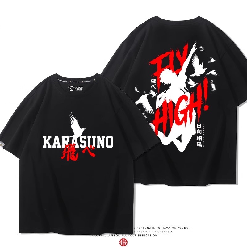 排球少年 2024親子情侶男女同款 純棉T恤