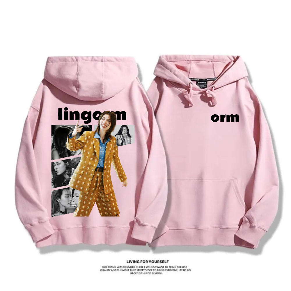 LINGORM 2025秋冬新款 親子情侶男女連帽衛衣