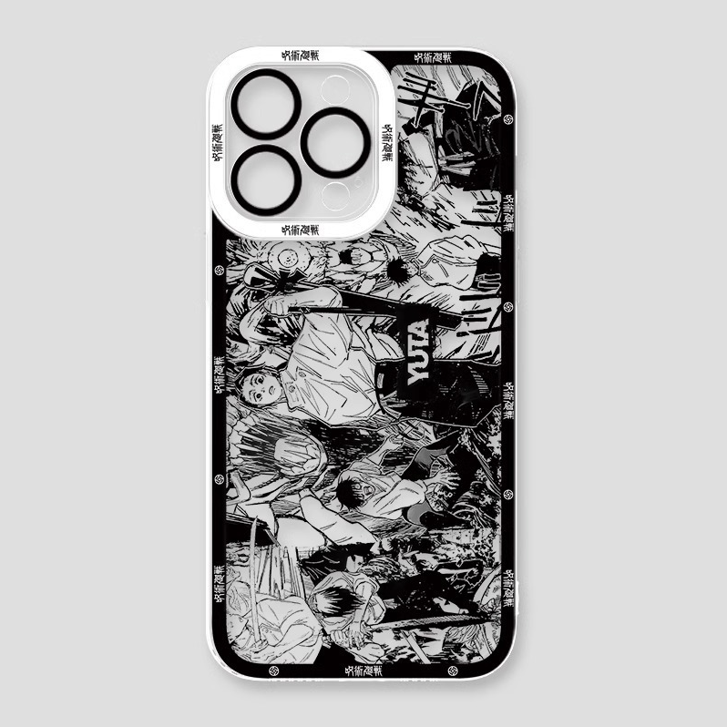 蘋果 系列咒術迴戰天使眼透明防摔軟殼