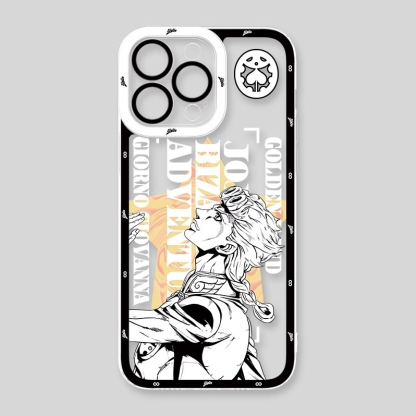 蘋果 系列JOJO的奇妙冒險天使眼透明防摔軟殼