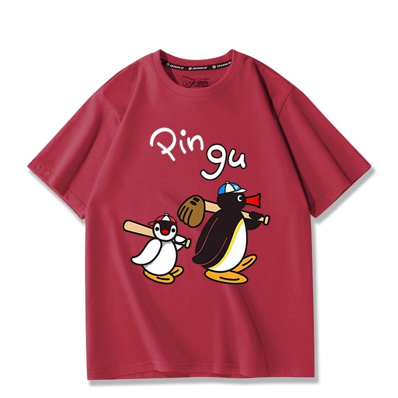 Pingu企鵝家族周邊 印花短袖T恤