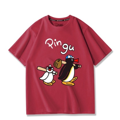 Pingu企鵝家族周邊 印花短袖T恤