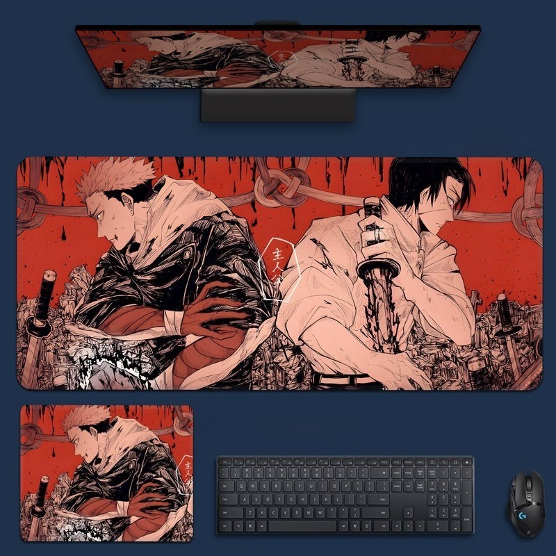  咒術迴戰 主題桌墊 布質滑鼠墊