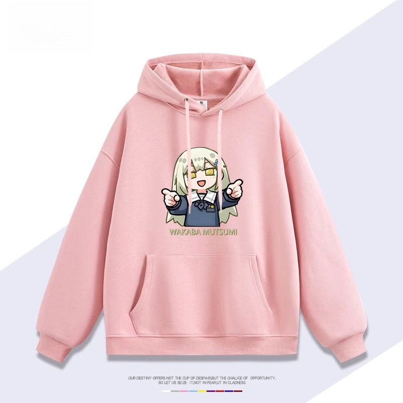 Ave Mujica 若葉睦 聯名衛衣2025秋冬新款 親子情侶裝連帽衛衣