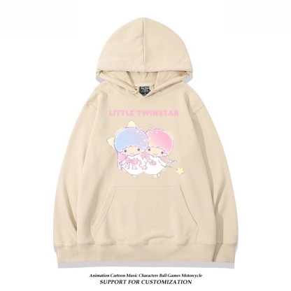 雙子星little twinstars新款 親子情侶男女連帽衛衣