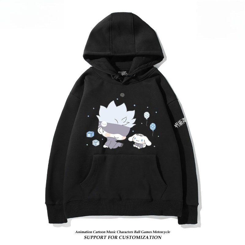 咒術迴戰 聯名衛衣2026秋冬新款親子情侶裝連帽衛衣