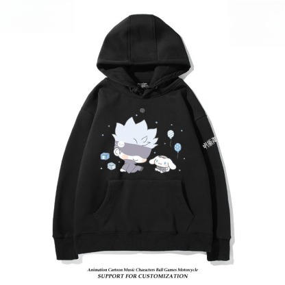 咒術迴戰 聯名衛衣2026秋冬新款親子情侶裝連帽衛衣