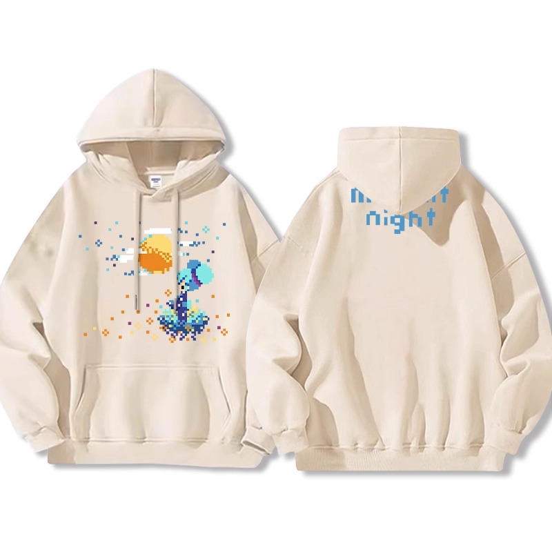 初音未來 聯名衛衣2025秋冬新款 親子情侶裝連帽衛衣