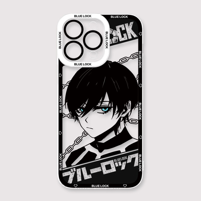 藍色監獄天使眼透明防摔軟殼