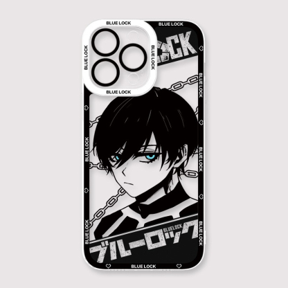 藍色監獄天使眼透明防摔軟殼