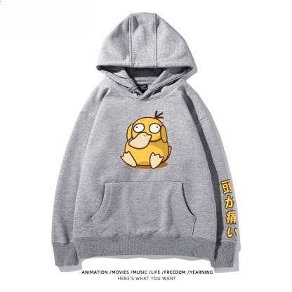 寶可夢Q版搞怪新款 親子情侶男女款連帽衛衣