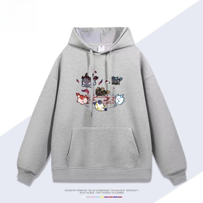 明日方舟龍泡泡新款 親子情侶男女連帽衛衣