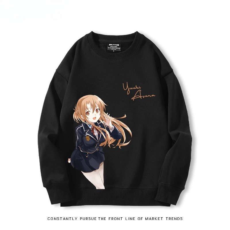 刀劍神域 聯名親子情侶裝 圓領長袖