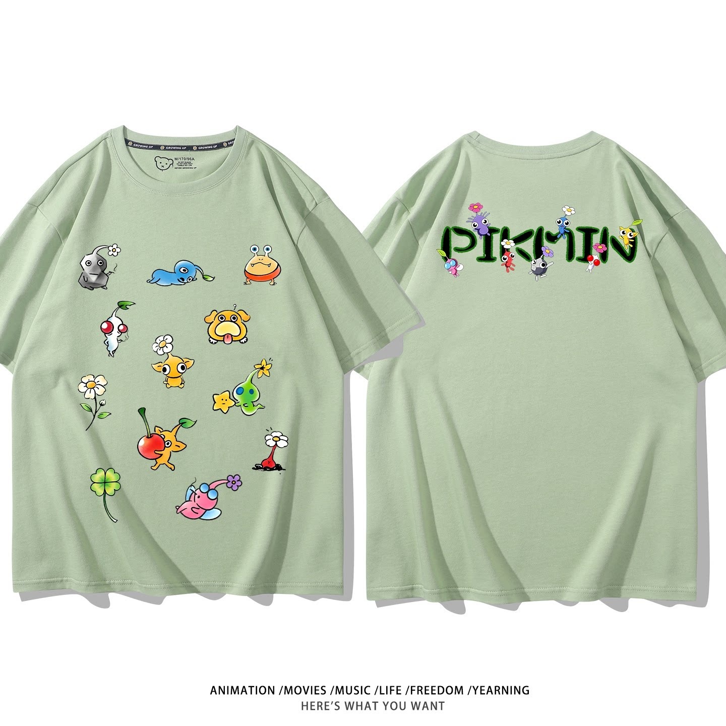 皮克敏PIKMIN4 印花短袖T恤