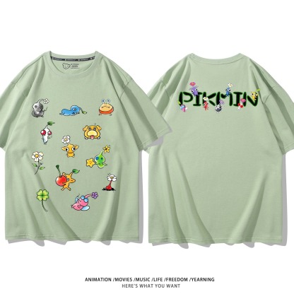 皮克敏PIKMIN4 印花短袖T恤