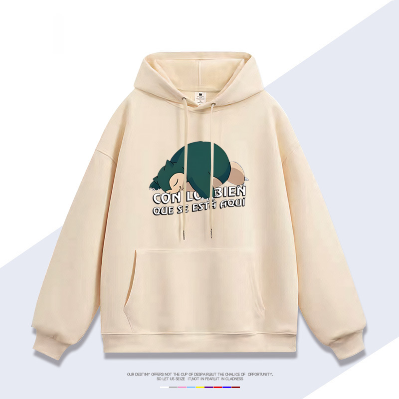 寶可夢新款 2025秋冬新款 親子情侶男女連帽衛衣