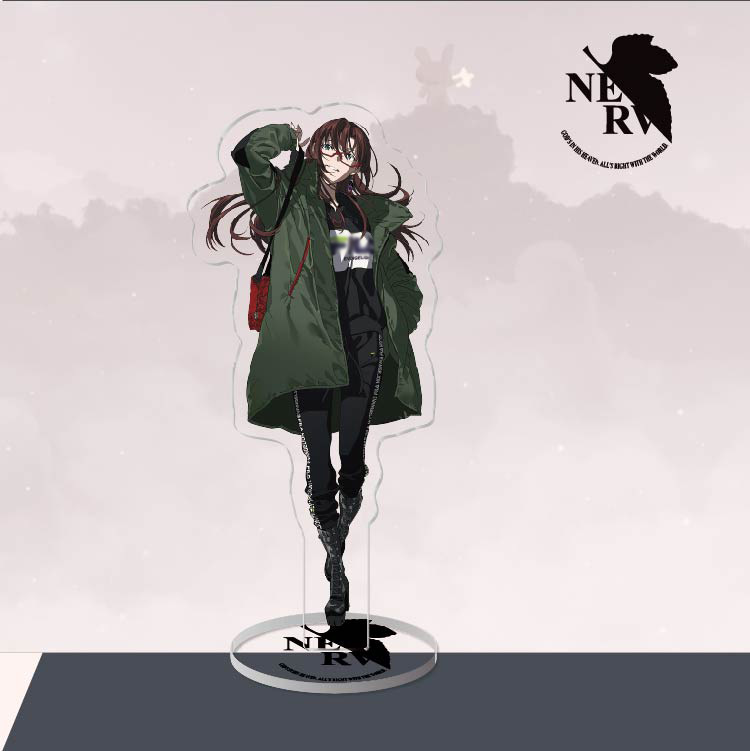 福音EVA綾波麗立牌動漫周邊亞克力鑰匙扣明日香真希波碇真嗣渚薰掛飾【單買三件起送】