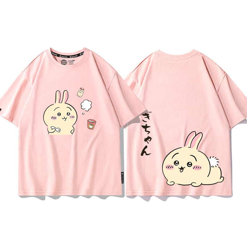 Chiikawa聯名衛衣2024秋冬新款親子情侶裝薄絨款連帽衛衣