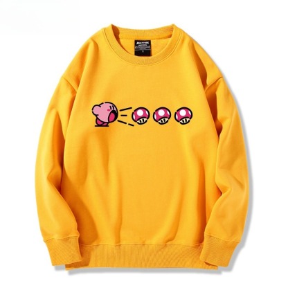 精靈寶可夢星之卡比 聯名親子情侶裝 圓領長袖