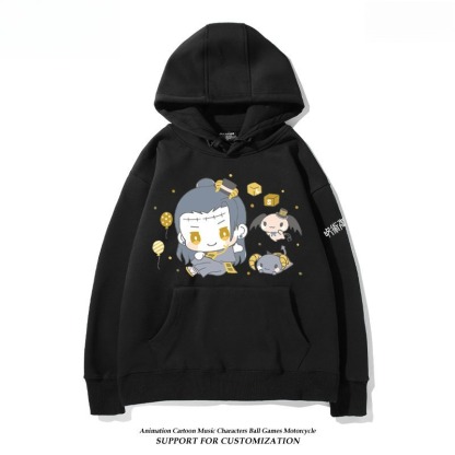 咒術迴戰 聯名衛衣2026秋冬新款親子情侶裝連帽衛衣