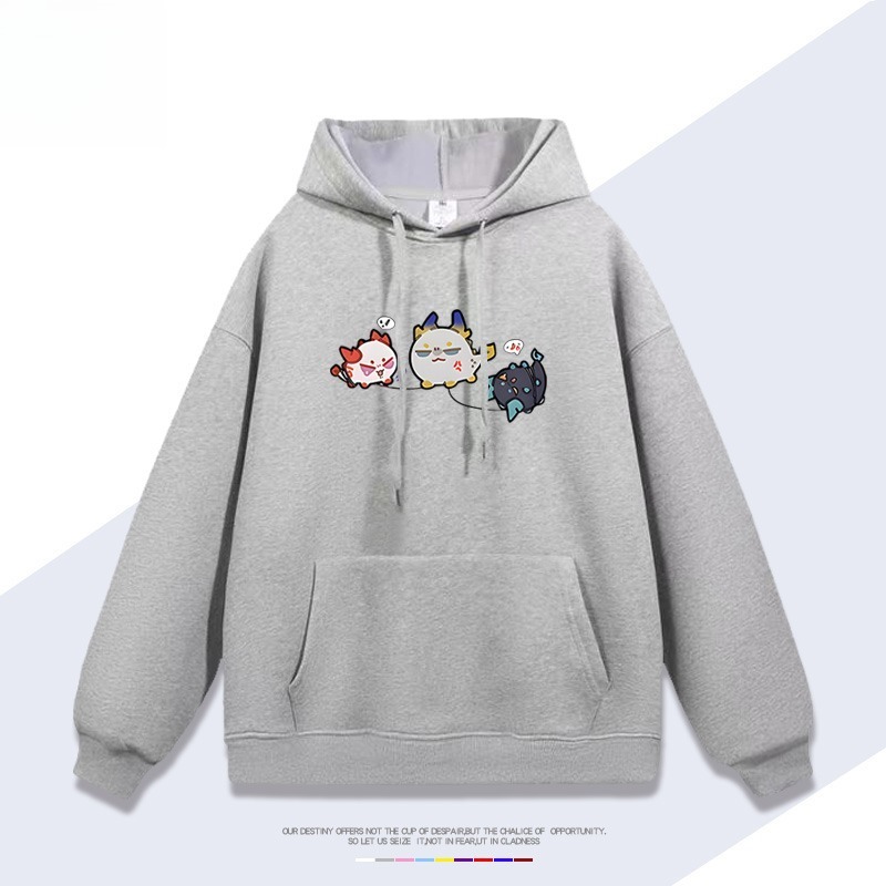 明日方舟龍泡泡新款 親子情侶男女連帽衛衣