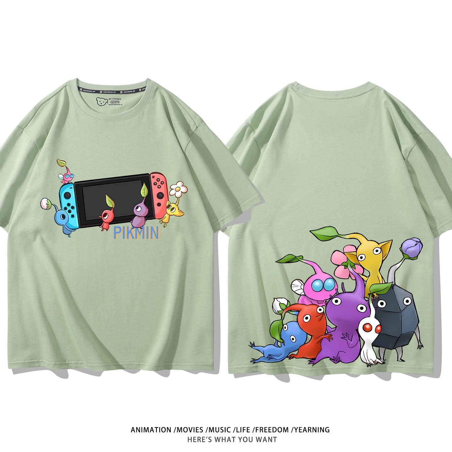 皮克敏PIKMIN4 印花短袖T恤