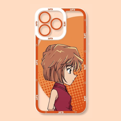 蘋果 系列名偵探柯南天使眼透明防摔軟殼