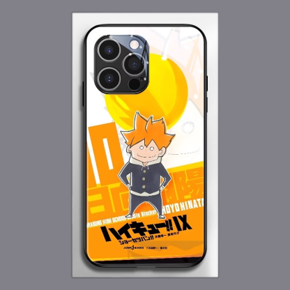 排球少年新款高清全包防摔玻璃殼