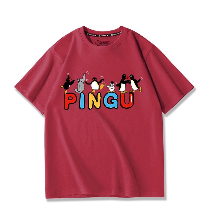 Pingu企鵝家族周邊 印花短袖T恤